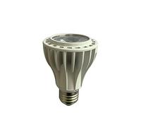 CSDASW Dimming 16W COB LED PAR20 Punto Convergente di Luce Ventilatore Alluminio Pressofuso 15 Gradi(220V-240V,Warm White 3000K)