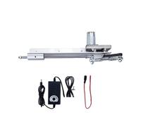 CSDASW Kit attuatore lineare telescopico con regolatore di velocità DC 12V/24V Ciclo Alternativo Fai-da-Te Corsa attuatore lineare 2-8CM 3-15CM(24V 3-15cm 90RPM)