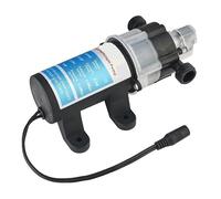CSDASW Pompa Booster a Membrana autoadescante Automatica 24V per Il Trucco dell'Acqua a Basso Rumore per Caldaia sospesa di Riscaldamento per Barca per Camper Facile da Pulire
