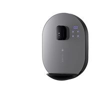 CSDASW Scaldabagno Istantaneo A Parete Piccolo Scaldabagno Rapido Tipo Caldo E Caldo Erogatore di Acqua con Regolazione della Temperatura A Cinque Stadi(Prince Gray)