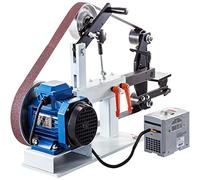CSDASW Smerigliatrice a Nastro da 1,5 kW 2 x 82 Pollici Levigatrice a Nastro elettrica a velocità variabile/costante a 3 modalità for la Produzione di coltelli for lucidatura Utensili(Variable Speed)