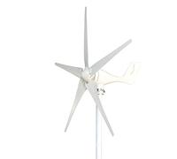 CSDASW Turbina eolica Orizzontale da 1000 W 12 V 24 V 48 V Generatori alternativi Mulino a Vento a energia Libera con Eolico di Controllo MPPT(with MPPT Controller,12V)