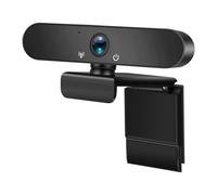 CSDASW Webcam HD 4K PC 1080P 2K Web Camera con microfono Messa a fuoco automatica Computer portatile in streaming live for videochiamate Incontri e streaming(4K)