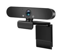 CSDASW Webcam HD 4K PC 1080P 2K Web Camera con microfono Messa a fuoco automatica Computer portatile in streaming live for videochiamate Incontri e streaming(1080P)