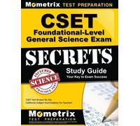 CSET Exam Secrets CSET Foundational-Level General Science Exam Secr (Tascabile)