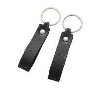 CSFFA 1/5 Pezzi Portachiavi in Pelle PU, Regalo Aziendale, Portachiavi in Pelle for Uomo e Donna, Portachiavi for Auto, Portachiavi da Cintura, Portachiavi da Portafoglio(Black 01_5pcs)