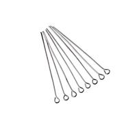 CSFFA 100-200 Pezzi/Lotto 10-70 mm Teste Occhiello Testa Piatta spilli placcati Oro spilli Testa a Sfera for Gioielli reperti creazione Accessori Forniture(Red_50mm x 200Pcs)