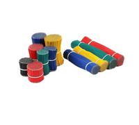 CSFFA 100 Pezzi 22AWG 24AWG Cavo di Saldatura PCB stagnato 5/6/8/10/15/20/30 cm Collegamento Cavi conduttori in Stagno Filo connettore(22AWG,Yellow,20cm)