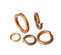 CSFFA 2-30 pezzi Rondella elastica in ottone M3 M4 M5 M6 M8 M10 M12 M14 M16 M18 Rondella in rame(M8-10 Pcs)