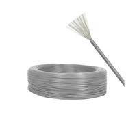 CSFFA 5~200M 22AWG UL1571 Filo elettronico in PVC Diametro Esterno 1.3mm Cavo in Rame stagnato Isolato Cavo LED Ambientale Cavo di Alimentazione Fai-da-Te(Gray,20 Meters)