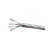 CSFFA Cavo di Alimentazione Trasparente da 1/2/5 m 28/26/24/22/20/18/16AWG Cavo in Rame stagnato Isolante in PVC 2 3 4 5 Core Cavo Luminoso a LED Filo Elettrico(4 Cores,1 Meter_28AWG)