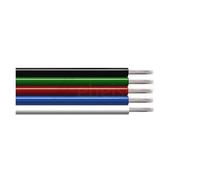CSFFA Cavo di Estensione elettronico da 5/10 Metri 22 AWG 2 Pin 3 Pin 4 Pin 5 Pin 6 Pin, Linea Colorata for Strisce LED RGBW RGB CCT 5050 3528(5-Pin,10M_22 AWG)
