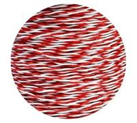 CSFFA Cavo di Segnale elettronico Fai da Te in Rame stagnato ad Alta Temperatura AFS200 FEP da 1~10 m, Coppia di 2 Pin, 26/25/24/22/20/18/17/15/13 AWG(Red White,1 Meter_17AWG (1MM2))