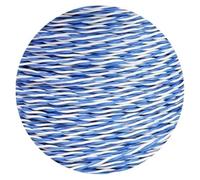 CSFFA Cavo elettronico ad Alta Temperatura in Rame stagnato FEP a doppino Intrecciato AFS200 PTFE da 1~20 m, 2 Pin, 26/25/24/22/20/18/17/15/13 AWG(Blue White,8 Meters_26AWG (0.12MM2))