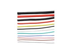 CSFFA Cavo elettronico LED Fai da Te 2M/5M UL3239 in Silicone, Rame stagnato, 32 30 28 26 24 22 20 18 16 14 12 10 8 AWG 3KV(Yellow,2 Meters,16AWG)