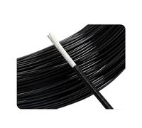 CSFFA Cavo elettronico Placcato Argento Isolato FEP da 2 m Cavo in Rame for Segnale HiFi ad Alta purezza OFC 0,06 0,08 0,12 0,2 0,35 0,5 1 2 4 6 10 mm(Black,17AWG 1.8MM SQ1.0_2 Meters)