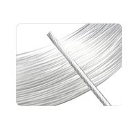CSFFA Cavo elettronico Placcato Argento Isolato FEP da 2 m Cavo in Rame for Segnale HiFi ad Alta purezza OFC 0,06 0,08 0,12 0,2 0,35 0,5 1 2 4 6 10 mm(Clear,22AWG 1.2MM SQ0.35_2 Meters)