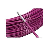 CSFFA Cavo elettronico Placcato Argento Isolato FEP da 2 m Cavo in Rame for Segnale HiFi ad Alta purezza OFC 0,06 0,08 0,12 0,2 0,35 0,5 1 2 4 6 10 mm(Purple,30AWG 0.68MM SQ0.06_2 Meters)