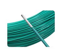 CSFFA Cavo elettronico Placcato Argento Isolato FEP da 2 m Cavo in Rame for Segnale HiFi ad Alta purezza OFC 0,06 0,08 0,12 0,2 0,35 0,5 1 2 4 6 10 mm(Green,30AWG 0.68MM SQ0.06_2 Meters)