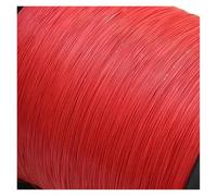 CSFFA Cavo in Rame stagnato con Isolamento FEP Micro Litz Ultra fine da 10/100/200/500 m UL10064 PTFE 40/36/34/32/30/28/26 AWG for Saldatura(Red,100 Meters_32AWG)