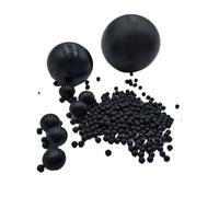 CSFFA Diametro da 2 mm a 100, sfera in gomma piena, setaccio vibrante, in elastica, in resistente all'usura industriale(65mm(1PCS))