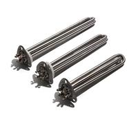 CSFFA Elemento riscaldante elettrico con flangia triangolare da 63 mm, 6 kW/9 kW/12 kW, 220 V/380 V, riscaldatore for serbatoio dell'acqua, 260/305/355 mm, for lavastoviglie(380V 260mm 6KW)