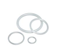CSFFA Guarnizione di tenuta in gomma O-ring in silicone/VMQ con anello in silicone bianco da 1 mm/2 mm/3 mm di spessore, diametro esterno 3~60 mm(OD 13mm CS 2mm-30PCS)