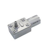 CSFFA JGY370 DC 6V 12V 24V Riduttore di velocità a coppia elevata Motoriduttore a vite senza fine in metallo a reversibile a bassa da 1 RPM a 375(90 RPM_DC24V)