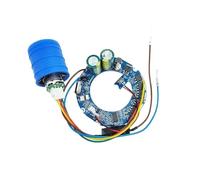 CSFFA Motore elettrico ad alta velocità trifase senza spazzole AC220V, driver a 3 stadi, 100.000 giri/min, for condotto dell'aria più secco(AC 110V,Motor-Blue Drive)