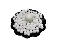 CSFFA Perlina in POM bianco solido, plastica, poliformaldeide, sfera liscia, diametro 2 mm, 3 mm, 3,175 mm, 7 mm, 9,525 mm-40 mm, 44,45 mm(19.05mm-5pcs)