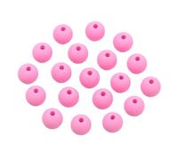 CSFFA Perline distanziatrici Rotonde in Acrilico Opaco Color Macaron da 6/8/10 mm, for la creazione di Gioielli, bracciali, collane, Accessori Fai da Te(Rose Red_6mm-100pcs)