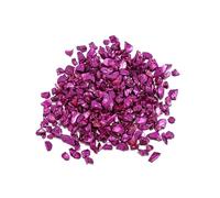 CSFFA Riempitivo in vetro e metallo frantumato da 20/50 g, for decorazioni da tavolo fai da te, for torte, frutta, sottobicchieri, cristallo decorativo for stampi in resina epossidica.(Dark purple_S-2