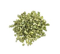 CSFFA Riempitivo in vetro e metallo frantumato da 20/50 g, for decorazioni da tavolo fai da te, for torte, frutta, sottobicchieri, cristallo decorativo for stampi in resina epossidica.(Metal green_M-2