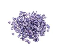 CSFFA Riempitivo in vetro e metallo frantumato da 20/50 g, for decorazioni da tavolo fai da te, for torte, frutta, sottobicchieri, cristallo decorativo for stampi in resina epossidica.(Blue purple_S-2