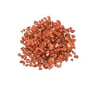 CSFFA Riempitivo in vetro e metallo frantumato da 20/50 g, for decorazioni da tavolo fai da te, for torte, frutta, sottobicchieri, cristallo decorativo for stampi in resina epossidica.(Orange Red_S-50