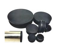 CSFFA Tappo for foro in plastica for tubo tondo in acciaio, tappo terminale for mobili, coprigambe for sedie, tubo metallico in lega, protezione for scale scorrevoli(2pcs60mm)