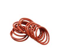 CSFFA VMQ Anello di tenuta in silicone rosso OD 4-90 mm Spessore CS 1/1,5/2,0 mm Guarnizione di tenuta impermeabile e isolata for uso alimentare(OD13mm(20pcs),CS 1.5mm)