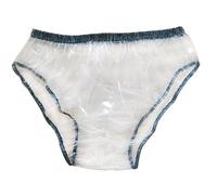 CSGTUO Riutilizzabile Mutanda Plastica per Le Donne,Biancheria Intima per Incontinenza Impermeabile,Pannolino Riutilizzabile per Adulti,Resistente all'Usura Durevole Lavabile,XL,White