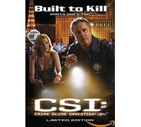 CSI - Crime Scene Investigation - Season 7 special: Built To Kill - 3D hologram steel case DVD Box set - limited edition