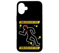 CSI, Crimine, Scienze forensi, Detective di polizia, Diritto penale Custodia per iPhone 16 Plus