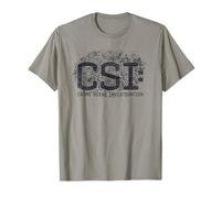 CSI Distressed Logo Maglietta