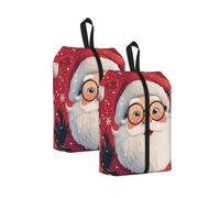 CSIVKEJ Borsa portatile per scarpe da viaggio con stampa fantasma di Halloween, Natale 12., One Size, floreale