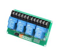 CSKWLLNBC Modulo relè a 4 canali Corrente di carico 30A con Isolamento fotoaccoppiatore Supporta Trigger Alto e Basso 5 V 12 Volt 24 Opzionale