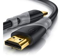 CSL - Cavo HDMI 8k 2.1 2 m - 8K @ 60Hz / 120Hz - 4K @ 240Hz - 48 Gbps - HDMI 2.1 2.0a 2.0b - 3D - Ethernet ad alta velocità - HDTV - UHD II - Dynamic HDR-10+ - eARC - Variable Refresh rate VRR