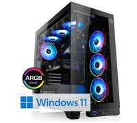 CSL COMPUTER - Gaming Pc M11670h Amd Ryzen 7 9700x 8x 3800 Mhz / 32 Gb Ram Ddr5 / Ssd 2 Tb / Amd Radeon Rx 7800xt / Windows 11 Home - SPEDIZIONE GRATUITA