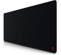 CSL-Computer Titanwolf - Tappetino per mouse XXL Speed Gaming Titanwolf nero 900 x 400 mm - XXL Mousepad - Sottomano grande dimensione - migliora la precisione e la velocità - nero ultrasonico