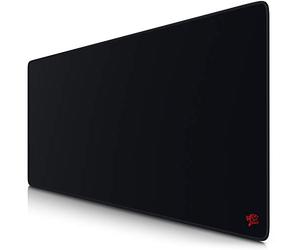 CSL-Computer Titanwolf - Tappetino per mouse XXL Speed Gaming Titanwolf nero 900 x 400 mm - XXL Mousepad - Sottomano grande dimensione - migliora la precisione e la velocità - nero ultrasonico