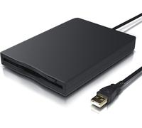 CSL - Lettore Floppy Esterno USB FDD 1,44MB 3,5 Pollice - PC E Mac - Slimline Fl