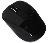 CSL - Wireless Bluetooth Mouse per Notebook | Bluetooth V3.0 | Advanced Power Management System | Design ergonomico | 3 Tasti | Nero (gommata/Lucido)