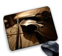 csm informatica Mouse Pad Vintage Violino Note Tappetino Personalizzato con Foto,Nome ECC Idea Regalo